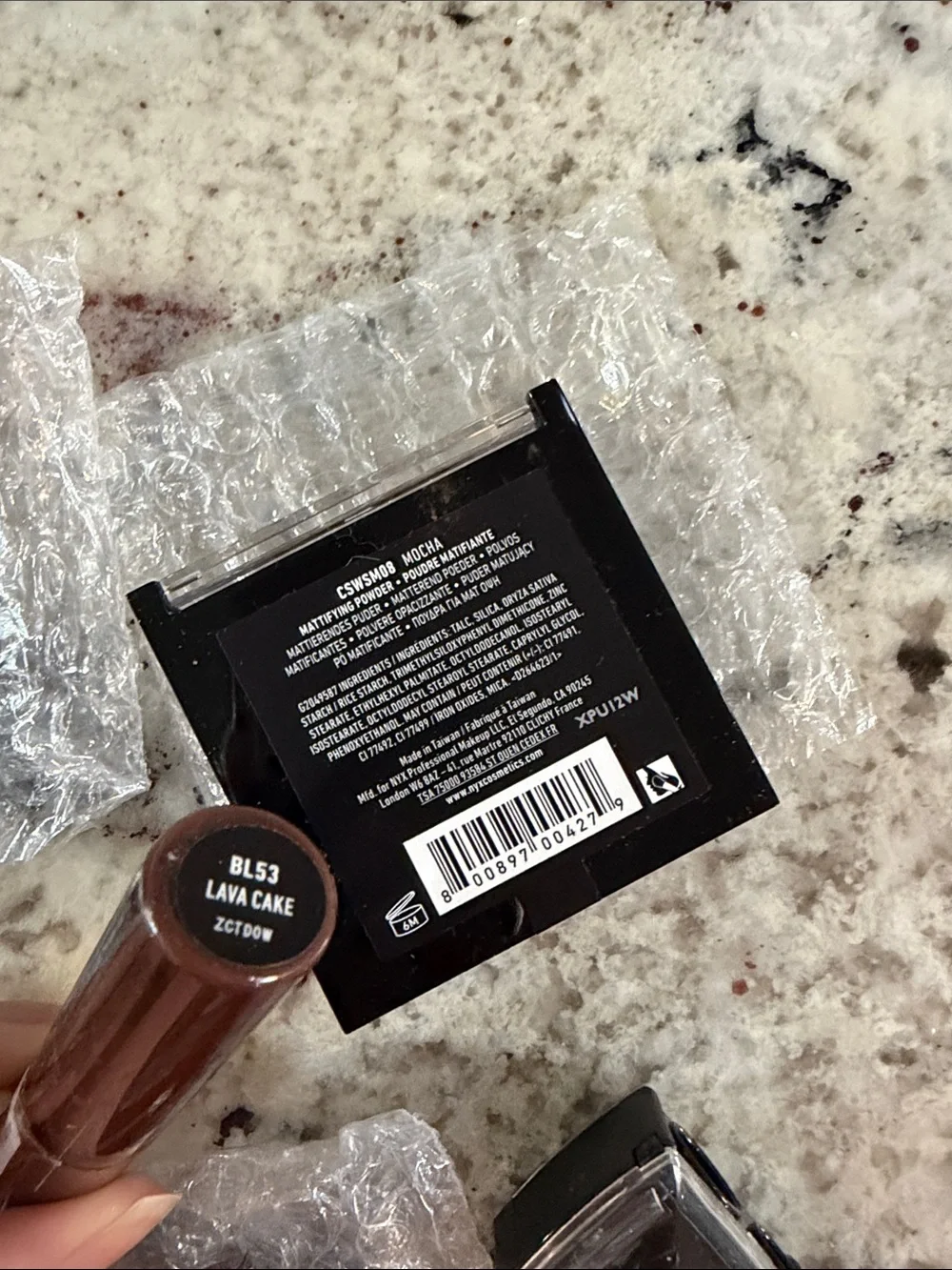 adidas Makeup Powder & Brow Duo in Beige, Tan, Brown